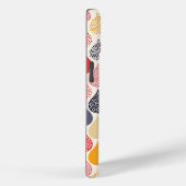 雨滴ポップ・アートのアートドットパターン Case-Mate iPhoneケース (裏面 / 右)