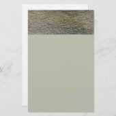 雨滴リップル抽象芸術自然撮影 便箋 (正面/裏面)