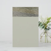 雨滴リップル抽象芸術自然撮影 便箋 (スタンド正面)