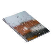 雨滴付きガラス ノートブック (右側)