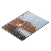 雨滴付きガラス ノートブック (左側)