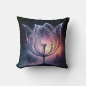 雨滴付き透明チューリップ クッション (正面)