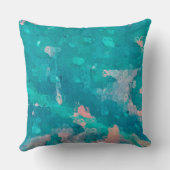 雨滴抽象芸術 クッション (裏面)