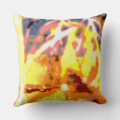 雨滴抽象芸術 クッション (裏面)