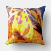 雨滴抽象芸術 クッション (正面)