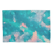 雨滴抽象芸術 枕カバー (正面左)