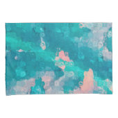 雨滴抽象芸術 枕カバー (正面右)