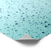 雨滴水 ポスター (角)