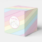 雨滴虹の赤ちゃんシャワー フェイバーボックス (裏面サイド)