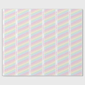 雨滴虹の赤ちゃんシャワー ラッピングペーパー (フラット)