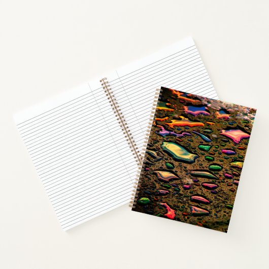 雨滴 ノートブック (内部)