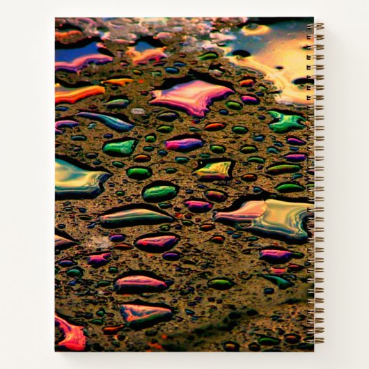 雨滴 ノートブック (裏面)