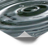 雨滴 ポスター (角)