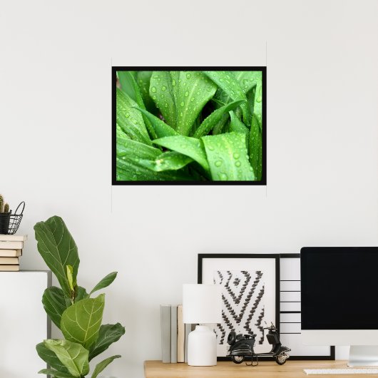 雨滴 ポスター (ホームオフィス)