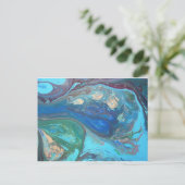 雨滴 ポストカード (スタンド正面)