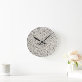 雨滴 ラウンド壁時計 (ホーム)