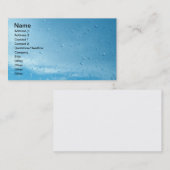 雨滴 名刺 (正面/裏面)