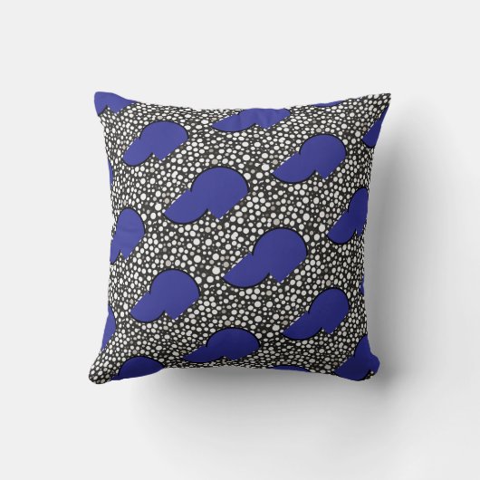 雨滴III クッション (裏面)