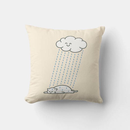 雨療法 クッション (正面)