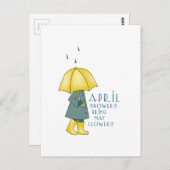 雨発言 ポストカード (正面/裏面)