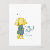 雨発言 ポストカード (正面)