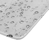 雨粒の落下 カッティングボード (角)