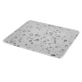 雨粒の落下 カッティングボード (角)