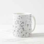 雨粒の落下 コーヒーマグカップ (正面右)