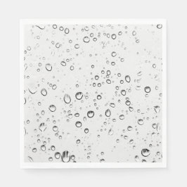 雨粒の落下 スタンダードランチョンナプキン