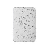 雨粒の落下 バスマット (正面縦)