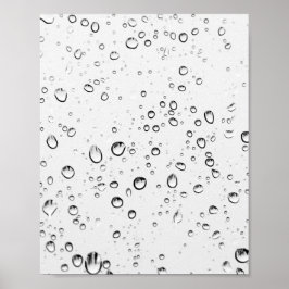 雨粒の落下 ポスター