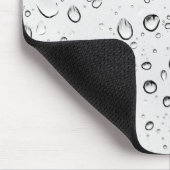 雨粒の落下 マウスパッド (コーナー)