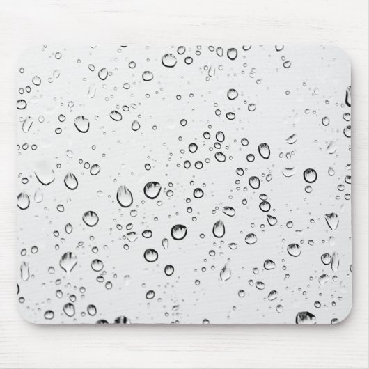 雨粒の落下 マウスパッド (正面)