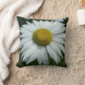 雨粒オンデイジーIIワイルドフラワーフローラ クッション (ブランケット)