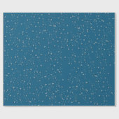 雨粒オンブルー ラッピングペーパー (フラット)