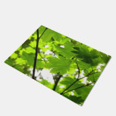 雨粒葉付きメエデ ドアマット (アングル)