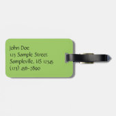 雨粒葉付きメエデ ラゲッジタグ (裏面横)