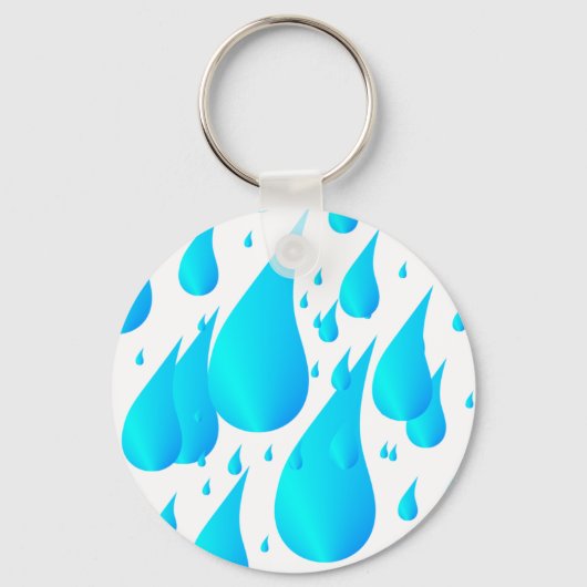 雨粒 キーホルダー (正面)
