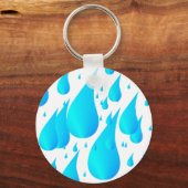 雨粒 キーホルダー (正面)