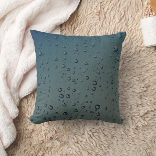 雨粒 クッション (ブランケット)