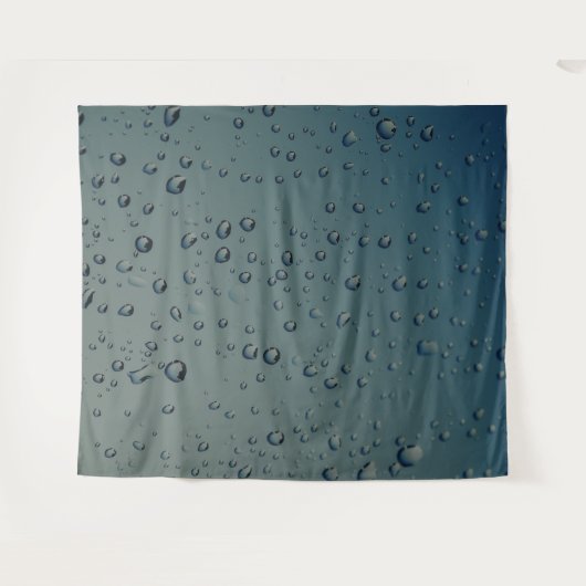 雨粒 タペストリー (正面(横))