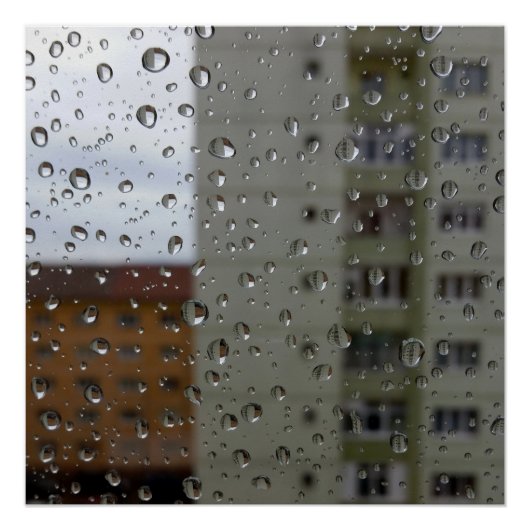 雨粒 ポスター (正面)