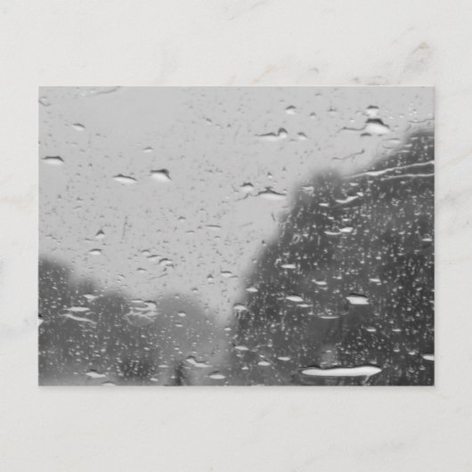雨粒 ポストカード (正面)