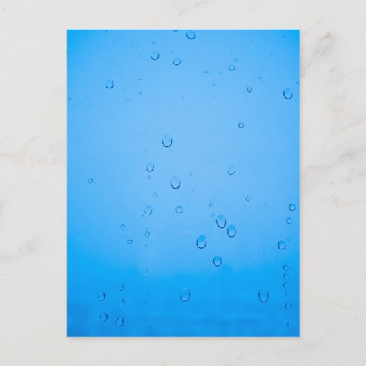 雨粒 ポストカード (正面)