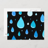 雨粒 ポストカード (正面/裏面)