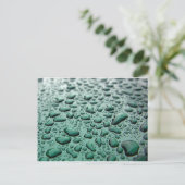 雨粒 ポストカード (スタンド正面)