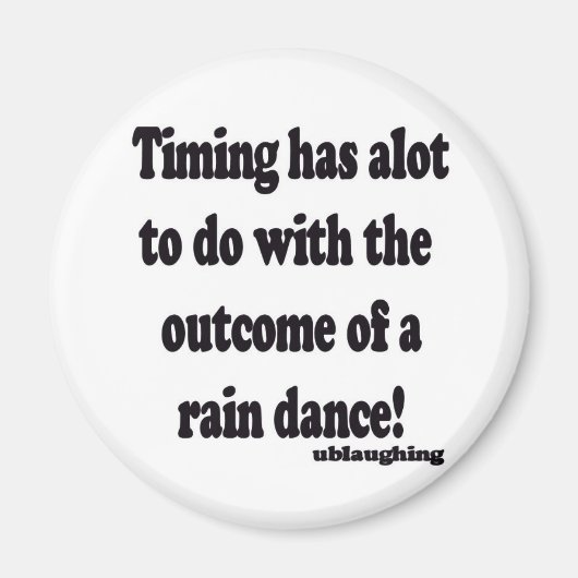 雨舞い マグネット (正面)