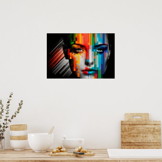 雨色 ポスター (キッチン)