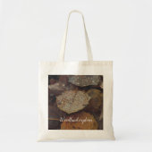 雨落ちた後の茶色の葉 トートバッグ (正面)