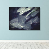 雨葉 キャンバスプリント (インサイチュ (ウッドフロア))